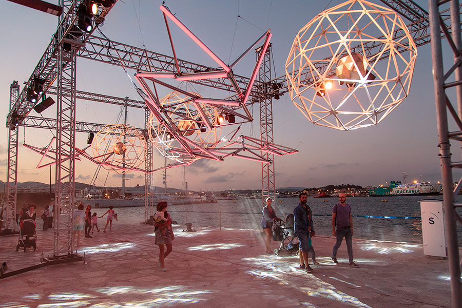 Festival de arte, luz y tecnología en Ibiza